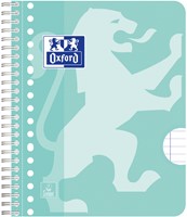 Collegeblok Oxford School A5+ lijn 17-gaats 160 pagina's 80gr pastel assorti 3 stuks-1