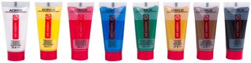 Acrylverf Talens Art Creation assorti 8 tubes à 12ml-3