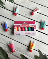 Acrylverf Talens Art Creation Caribbean assorti 6 tubes à 12ml-2