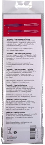 Schildersmes Talens Art Creation set à 2 stuks bruin-3