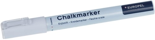 Krijtstift Europel 3mm wit blister 1 stuk-3