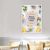 Kliklijst Europel A1 25mm mat wit-3