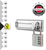 Hangslot MasterLock overval + aluminium 40mm-2