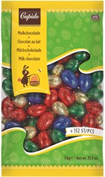 Chocolade Cupido paaseitjes melk zak 1kg