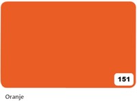 Etalagekarton Folia 1-zijdig 48x68cm 380gr nr151 oranje