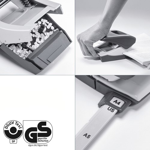 Perforator Leitz Nexxt  Recycle 30 vel blauw-3