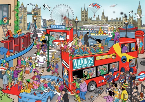 Puzzel That's Life City London 1000 stukjes-2