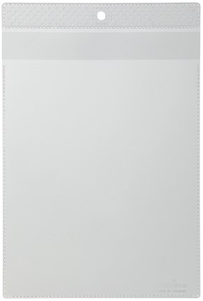 Insteekmap U-model Durable met ophangoog A5 transparant 10 stuks