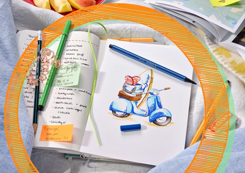 Viltstift STABILO Pen 68/20 Arty medium assorti blik à 20 stuks-3