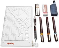 Tekenset rOtring Isograph 7-delig-2