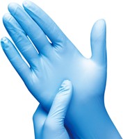 Handschoen Hynex nitril L blauw 3.5g pak à 100 stuks-3