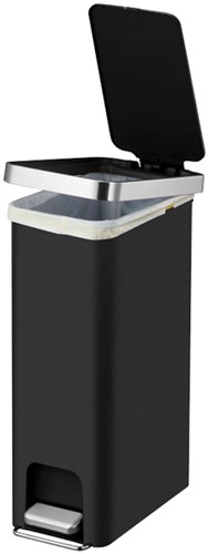 Pedaalemmer EKO Hana Slim 40 liter zwart-2