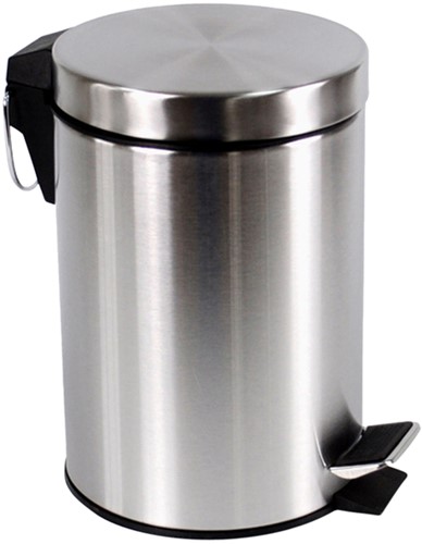 Pedaalemmer BRASQ 20 liter rvs-2