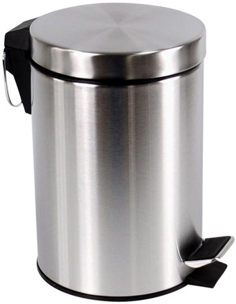 Pedaalemmer BRASQ 12 liter rvs-2