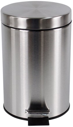 Pedaalemmer BRASQ 3 liter rvs