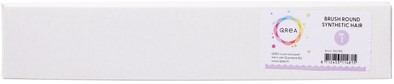 Penseel Qrea synthetisch haar nr 1 breedte 2,7mm-2
