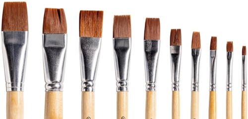 Kwast Qrea synthetisch haar nr 4 breedte 4,9mm-3