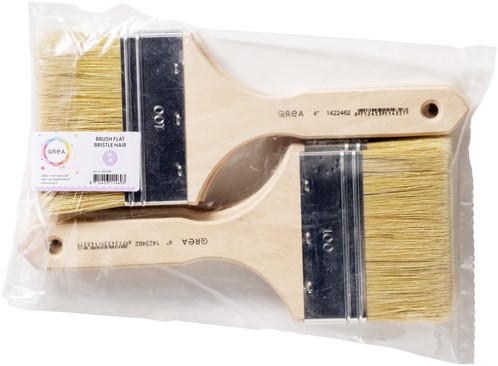 Kwast Qrea varkenshaar nr 4 breedte 100mm-2