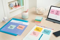 Memoblok 3M Post-it 654 76x76mm Beachside Colour 6 stuks-3