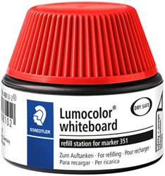 Viltstiftvulling Staedtler Lumocolor whiteboard 30ml rood
