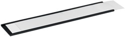 Etikethouder Durable magnetisch 200x40mm antraciet 50 stuks