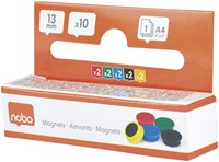 Magneet Nobo 13mm assorti 10 stuks-2