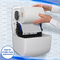 Handdoekroldispenser Kimberly Clark Aquarius Slimroll wit 7955-2