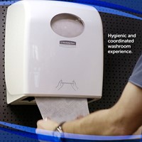 Handdoekroldispenser Kimberly Clark Aquarius Slimroll wit 7955-3