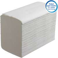 Handdoek Scott Essential i-vouw 1-laags 200x212mm 15x340 vel wit 6617-1
