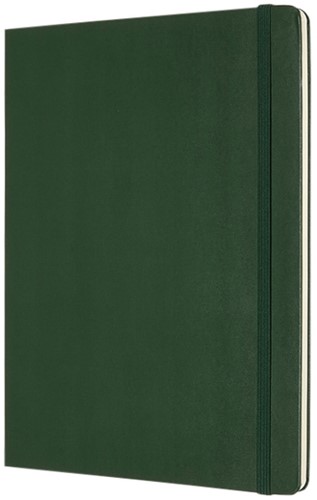 Notitieboek Moleskine XL 190x250mm blanco hard cover myrtle green-2