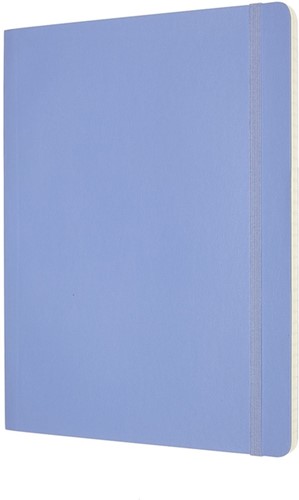 Notitieboek Moleskine XL 190x250mm lijn soft cover hydrangea blue-2