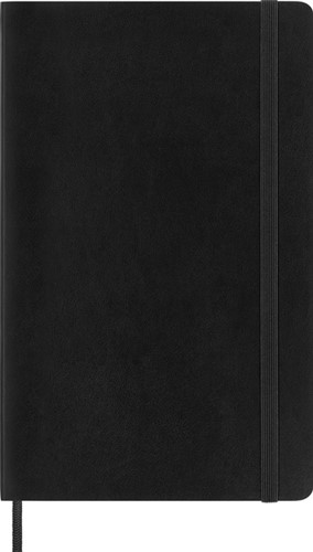Notitieboek Moleskine large 130x210mm dots soft cover zwart-2