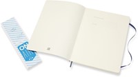 Notitieboek Moleskine XL 190x250mm lijn soft cover sapphire blue-2