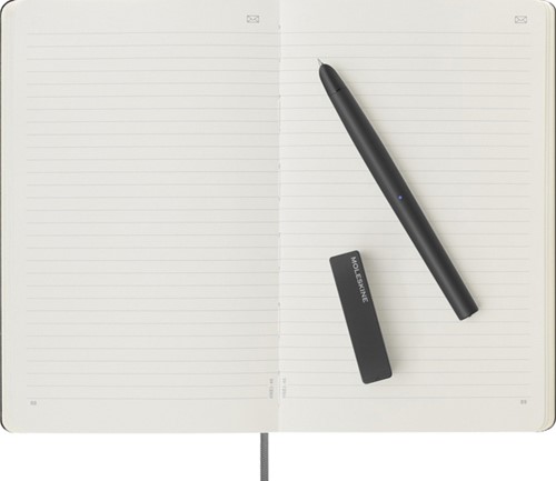 Smart Writing Set Pen Moleskine + Smart notitieboek large 130x210mm lijn zwart-2