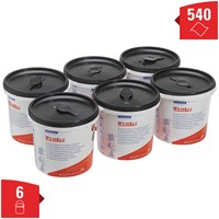 Reinigingsdoek WypAll emmer 1-laags 6x90 vel groen 7775-2