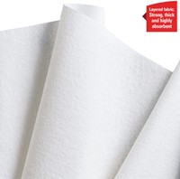 Reinigingsdoek WypAll L40 1-laags 18x56 vel wit 7471-2