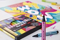 Viltstift STABILO Pen 68 Max Arty assorti etui à 6 stuks-3