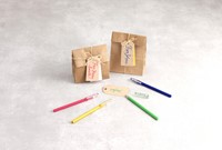 Gelschrijver Pentel K110 Mattehop Fun Sweet M assorti blister à 7st-1