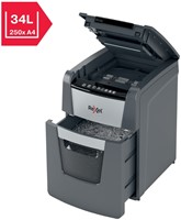 Papiervernietiger Rexel Optimum Auto+ 90X snippers 4x28mm-5