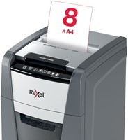 Papiervernietiger Rexel Optimum Auto+ 130X P4 snippers 4x28mm-5