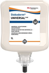 Handcrème SCJ Stokoderm Universal Pure parfumvrij 1liter