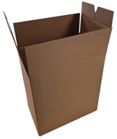 Flesverpakking IEZZY 6 vakken bruin 10 stuks