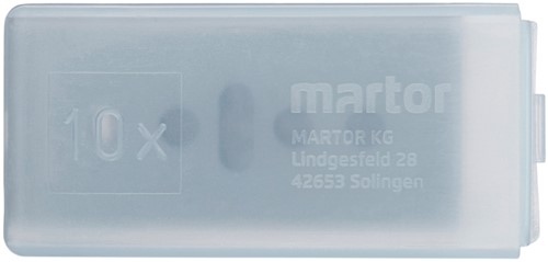 Reservemes Martor rechthoekig nr. 45 10 stuks-2