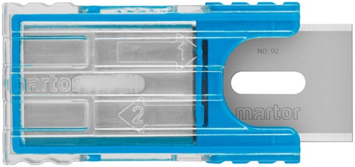 Reservemes Martor rechthoekig nr. 92 10 stuks-3