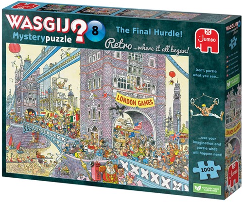 Puzzel Wasgij Retro Mystery 8 Laatste Horde 1000 stukjes-2
