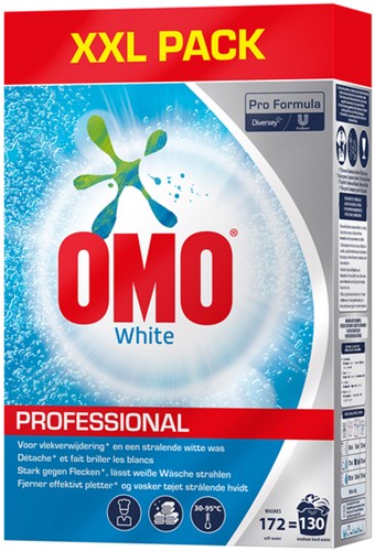 Wasmiddel Omo Pro Formula poeder wit 8.4kg 130 scoops
