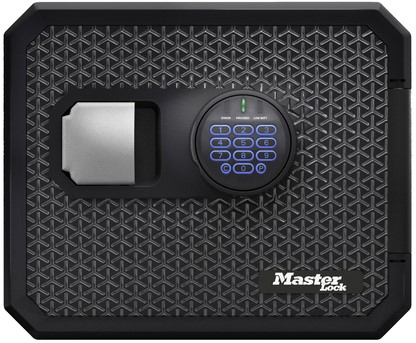Kluis MasterLock brandvrij en waterdicht electronisch combi-slot L zwart-3