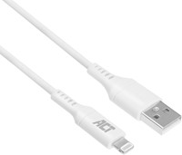 Kabel ACT USB 2.0 naar Lightning laad -en data 1 meter
