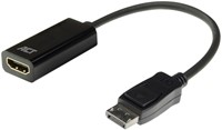Adapter ACT DisplayPort naar HDMI 4K 0.15 meter