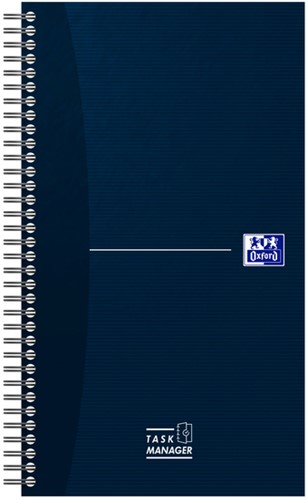 Task Manager Oxford 141x246 mm 115vel blauw